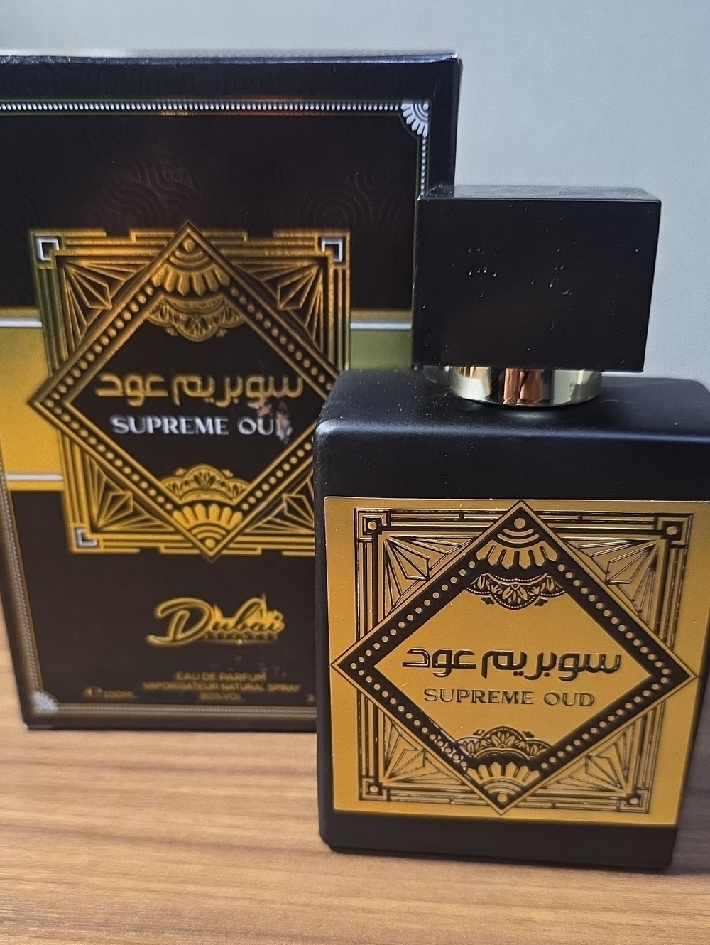 Supreme Oud Cologne - Black & Gold Bottle